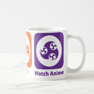 Eat Sleep Watch Anime Coffee Mug