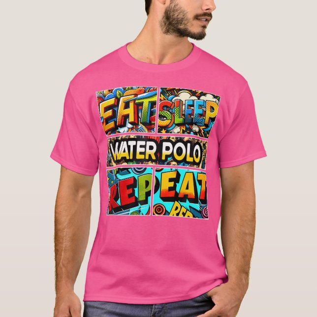 Eat Sleep Water Polo Repeat (Front)