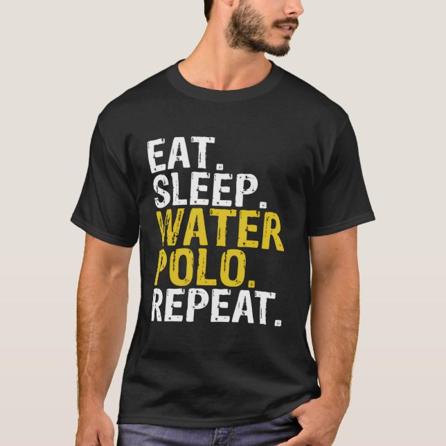 Eat Sleep Water Polo Repeat Gift (Front)