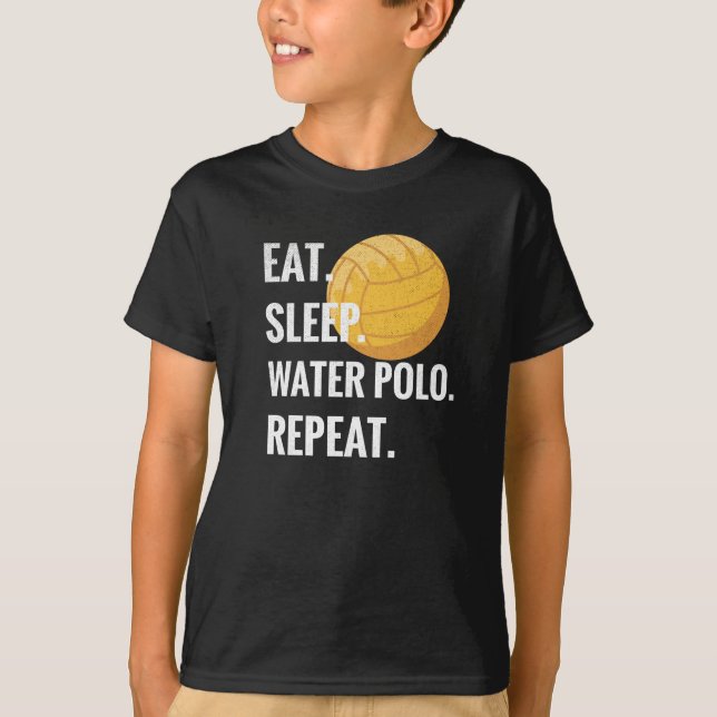 Eat Sleep Water Polo Repeat Water Polo Player Gift (Front)