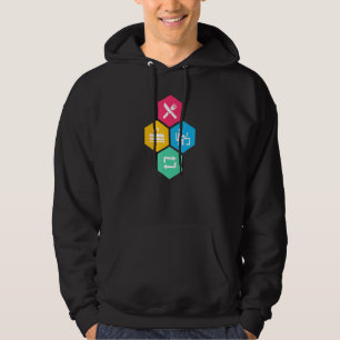 Eat Sleep Work Repeat Attractive Creative Design Hoodie