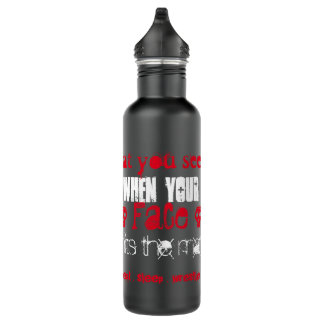 Eat Sleep Wrestle and Hydrate! 710 Ml Water Bottle