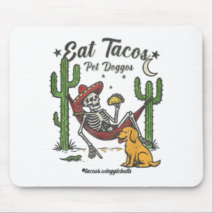 Eat Tacos Pet Doggos Mouse Mat