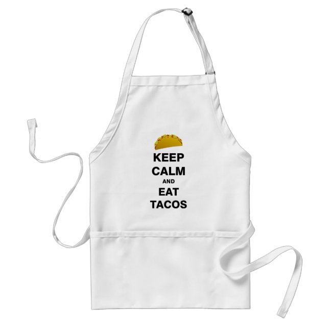 Eat Tacos Standard Apron (Front)