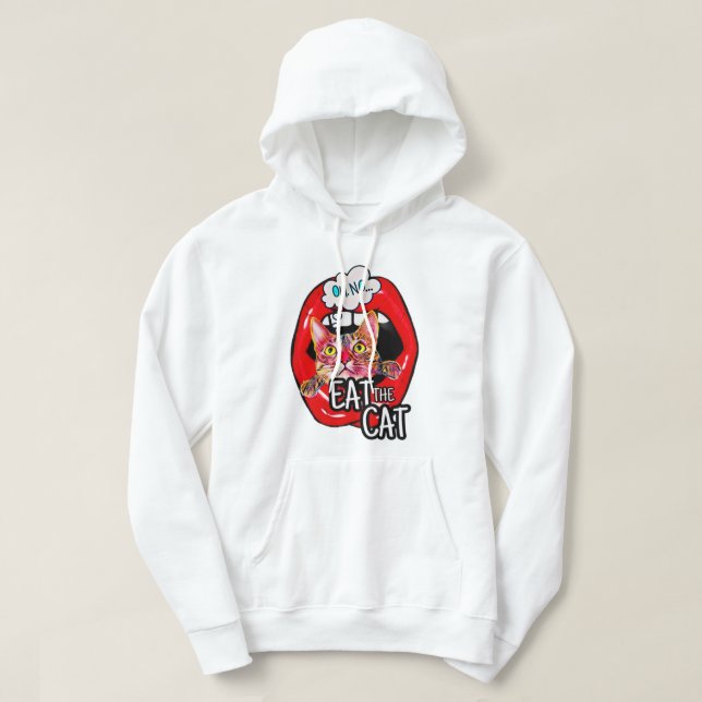 Eat the Cat Hoodie (Design Front)