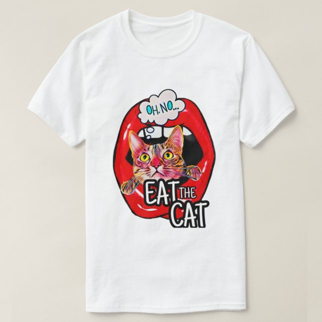 Eat the Cat T-Shirt (Design Front)