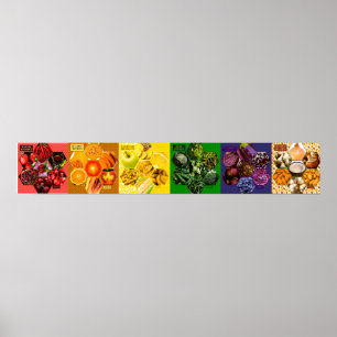 Eat The Rainbow Reminder Poster