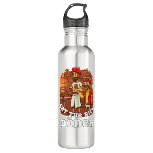 Eat The Rich Doner Döner 710 Ml Water Bottle