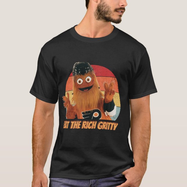 Eat the rich gritty  T-Shirt (Front)