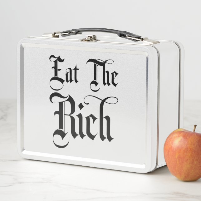 Eat the Rich Lunchbox (In Situ)