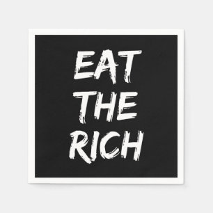 Eat the Rich - Socialist Napkin
