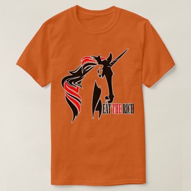 eat the rich T-Shirt (Design Front)