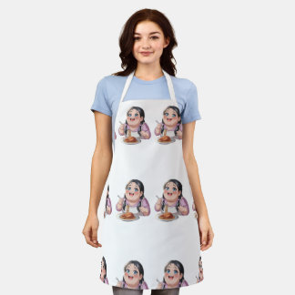 Eat today fasting tomorrow  apron