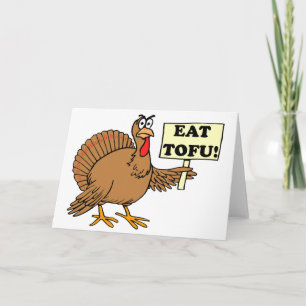 Eat Tofu Holiday Card
