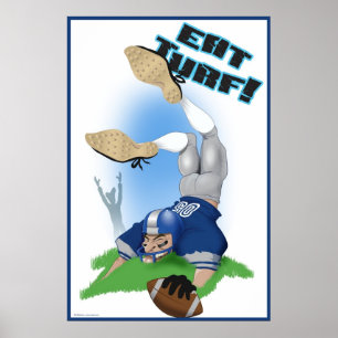 EAT TURF! POSTER
