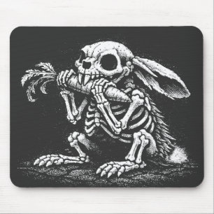 Eat Veggies – Dead Rabbit by BurnsInHell Mouse Mat