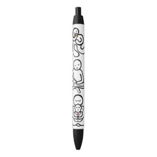 EAT WRITE LOVE BLACK INK PEN