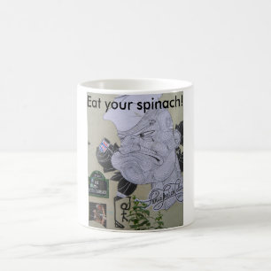 Eat your spinach Popeye (coffee) mug