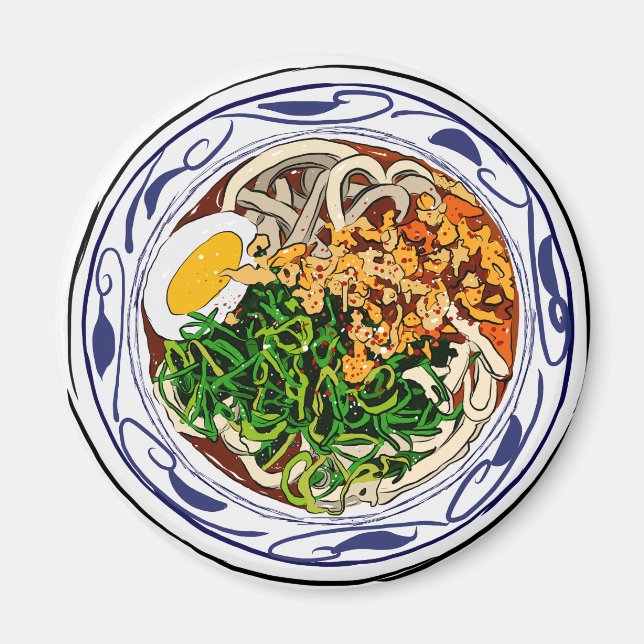 Eat your udon magnet (Front)