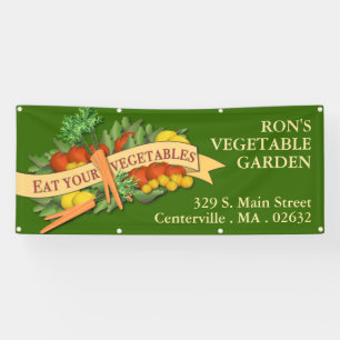 Eat Your Vegetables Farmers Market Banner