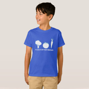 Eat Your Vegetables Kids T-Shirt