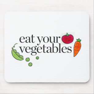 Eat Your Vegetables Mouse Mat