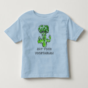 Eat Your Vegetables! super Broccoli t-shirt