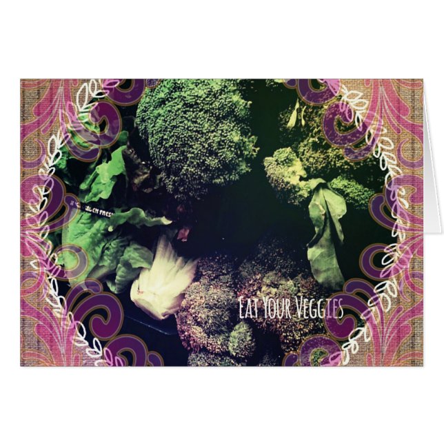 Eat Your Veggies (Front Horizontal)