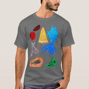 EAT YOUR VEGGIES Avocado FUN ARTGIFT Vegetables Fr T-Shirt