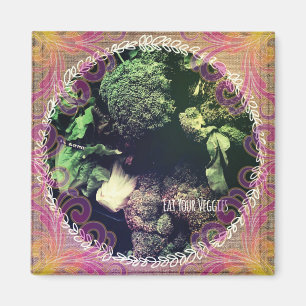 Eat Your Veggies Magnet