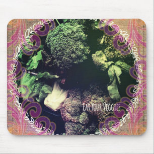 Eat Your Veggies Mouse Mat