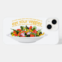 Eat Your Veggies Quote fresh salad mix bowl