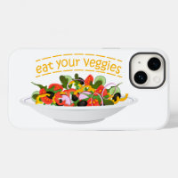 Eat Your Veggies Quote fresh salad mix bowl
