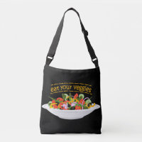 Eat Your Veggies Quote fresh salad mix bowl