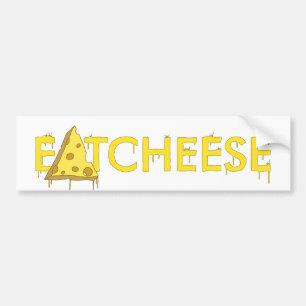 eatcheese bumper sticker