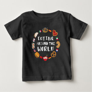 Eating around the world baby T-Shirt