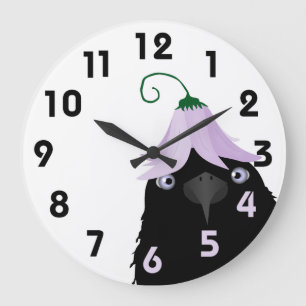 Eating Crow Clock