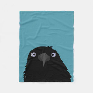 Eating Crow Fleece Blanket