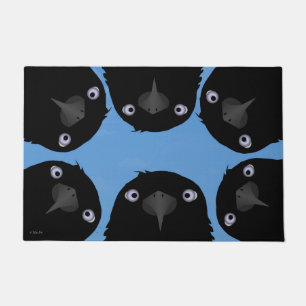 Eating Crow Looking At You Doormat