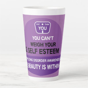 Eating Disorder Support Latte Mug