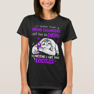 Eating disorders Awareness Month Ribbon Gifts T-Shirt