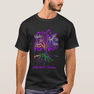 Eating disorders Together We Fight Together We Win T-Shirt