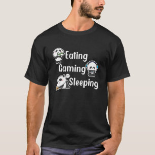 Eating Gaming Sleeping Panda Bear Bamboo Gaming G T-Shirt