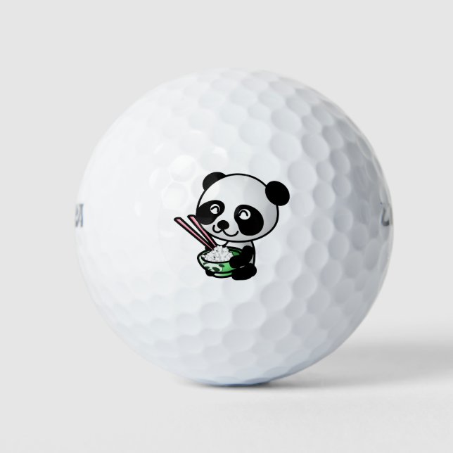 Eating Panda Golf Balls (Front)