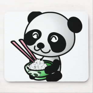 Eating Panda Mouse Mat