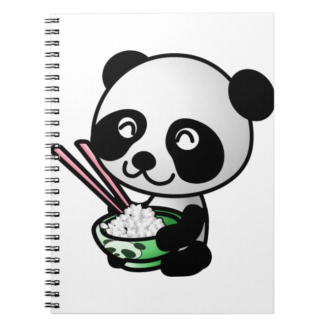 Eating Panda Notebook (Front)