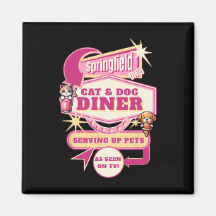Eating Pets Springfield Ohio Funny Cats Dogs Trump Magnet