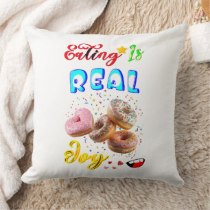 Eating Polyester Is Real Joy Cushion