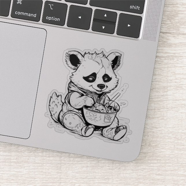 Eating racoon (Detail)