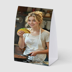 Eating Tacos Photo Personalize Customize